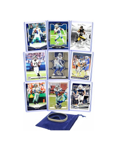 Paquete de 9 Tarjetas de Fútbol Dallas Cowboys + Pulseras
