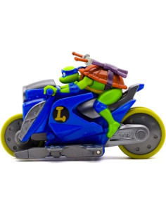 TMNT Riders de Voltereta Leo - Motocicleta Acrobática 5+ 2
