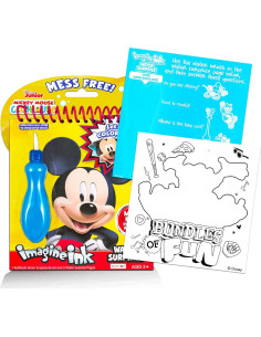 Libros de Pintar con Agua Disney Imagine Ink - Mickey, Peppa y Elmo 2