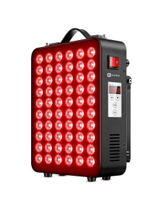 Panel de Luz Roja Aura 72 LEDs Infrarrojo Cercano Grado Clínico