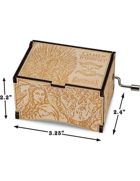 Caja de Música La Biselda Juego de Tronos Estándar 18 Notas