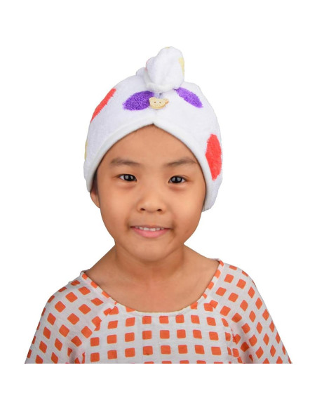 Toalla de Microfibra para Cabello HOPESHINE 3-Pack Niños