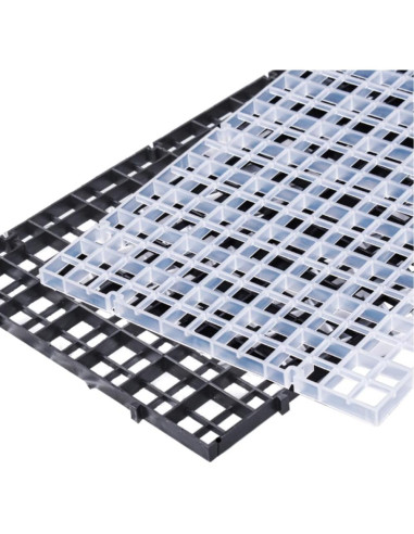 Divisores de Acuario 8PCS DEMONTALK 30x30cm Rejilla Plástica