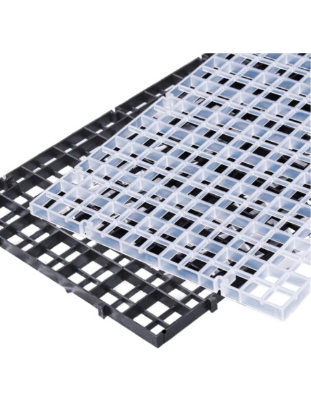 Divisores de Acuario 8PCS DEMONTALK 30x30cm Rejilla Plástica