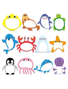Notas Adhesivas Yinder Kawaii Animales del Océano 24 Pads