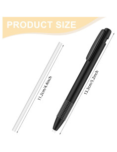Borrador Retráctil Eersida 3.8 mm - 2 Paquetes para Artistas 2
