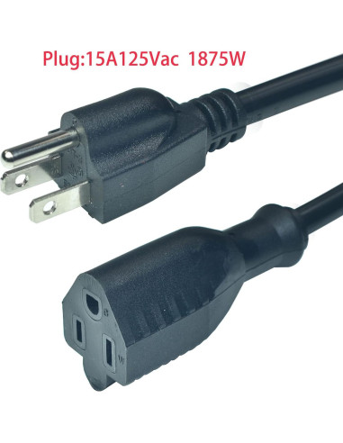 Cable de Extensión 40CM 14AWG FILSHU con Interruptor IP55