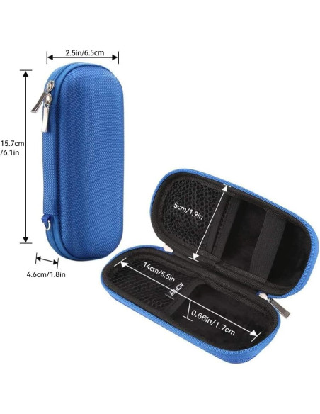 Funda de Transporte AGPTEK EVA Azul para Gadgets Electrónicos