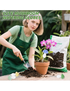 Esferas de Riego Automático de Vidrio Borosilicato - 4 Piezas 2