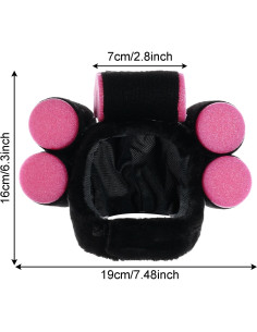 Disfraz de peluca rizada rosa para perro y gato - Halloween 2