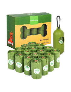 Bolsas de Desechos Ecológicas Mr. Peanut 160 Unidades 33x28 cm