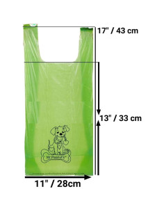 Bolsas de Desechos Ecológicas Mr. Peanut 160 Unidades 33x28 cm 2