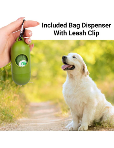 Bolsas de Desechos Ecológicas Mr. Peanut 160 Unidades 33x28 cm