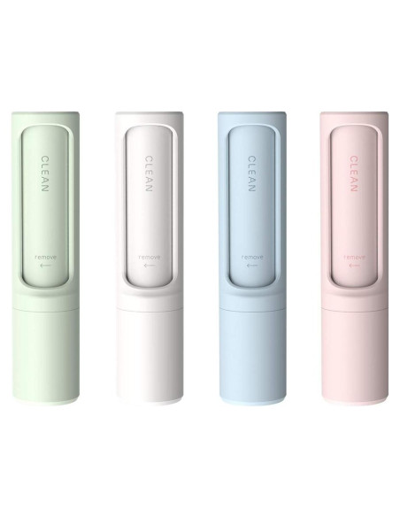 Cepillo Removedor de Pelo de Mascotas Lionic Rosa Reutilizable