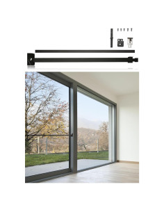 Barra de Seguridad Extensible Greatim GT-DB006 Negro 48-130 cm