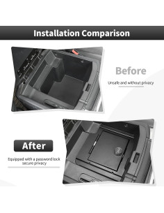 Caja de Seguridad CheroCar para RAM 2009-2018 con Cerradura 2