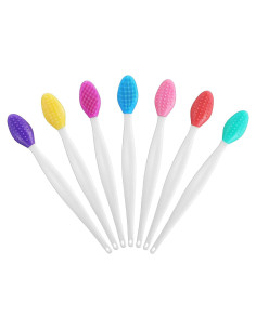 Cepillo Exfoliante de Labios Guduling 7 Pcs Silicona Suave