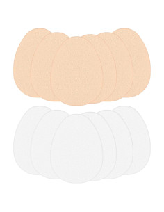 12 Esponjas de Maquillaje Planas KALIONE - Suaves y Duraderas