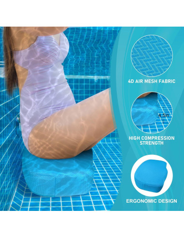 Asiento Elevador para Bañera U-OONSE 40.6x31.8 cm Antideslizante