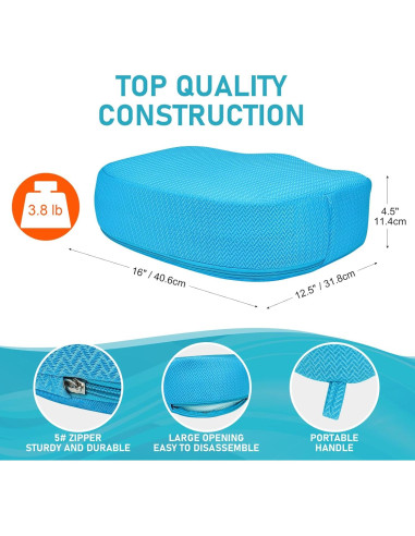 Asiento Elevador para Bañera U-OONSE 40.6x31.8 cm Antideslizante