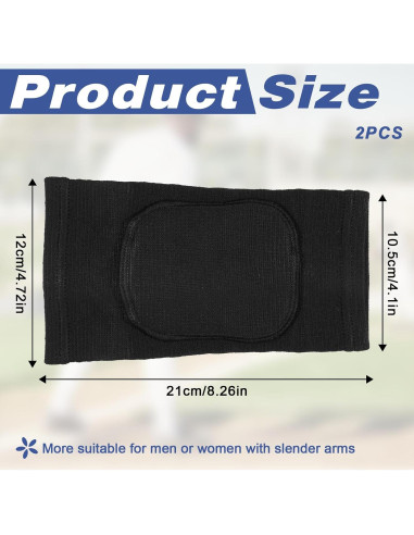 Almohadillas para Codos Exclaith - Soporte Ergonómico Negro