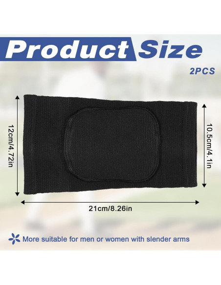 Almohadillas para Codos Exclaith - Soporte Ergonómico Negro