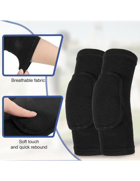 Almohadillas para Codos Exclaith - Soporte Ergonómico Negro