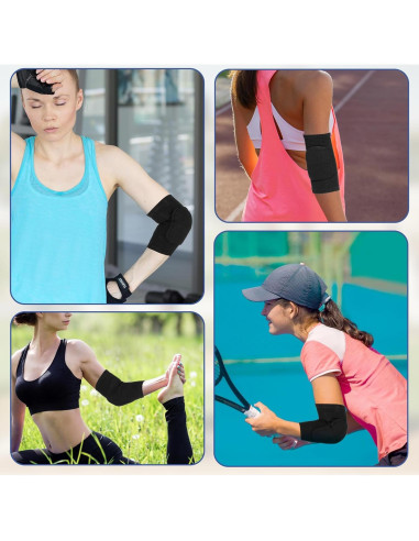 Almohadillas para Codos Exclaith - Soporte Ergonómico Negro