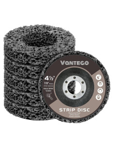 Discos Desengrasantes Vantego 115mm Paquete de 5 para Amoladora