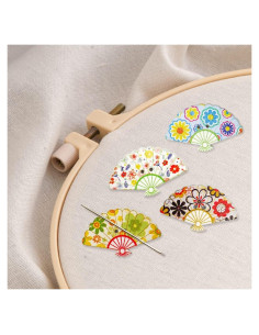 4 Piezas Imán de Aguja de Ventilador CSLJMY - Accesorios de Bordado