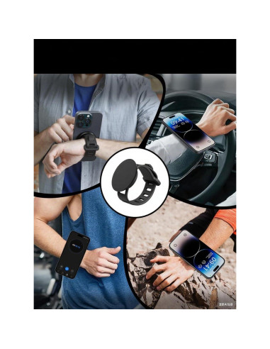 Soporte Universal para Teléfono de Carrito Longomat Negro