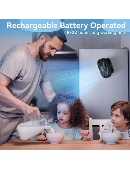 Ventilador de escritorio Shinic MN12-05 12.7 cm silencioso