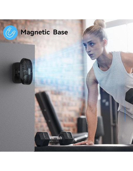 Ventilador de escritorio Shinic MN12-05 12.7 cm silencioso