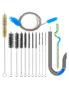 Juego de 12 Cepillos Limpiadores CUMFYHOUS para Tubos y Mangueras