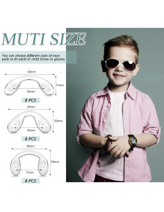 24 Almohadillas Nasales Silicona Weewooday 42mm 32mm 28mm 2