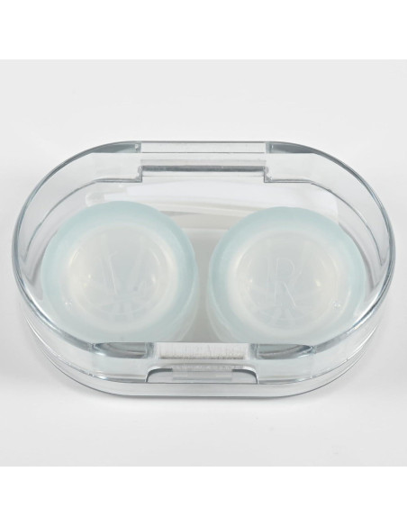 Estuche para Lentes de Contacto Lolocor Azul con Limpiador y Kit