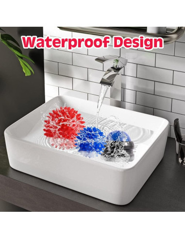 2 Pelotas de Masaje Duras Abnaok con Púas y Manual