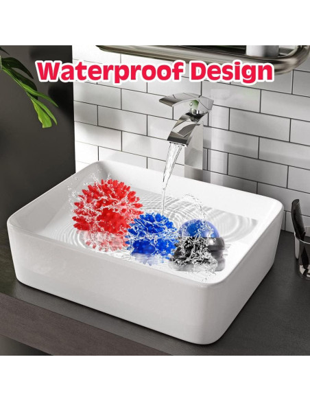 2 Pelotas de Masaje Duras Abnaok con Púas y Manual