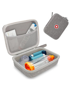 Funda Dura para Inhalador Espaciador Klawdsky - Gris