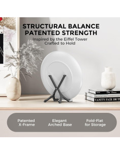 Soportes de Exhibición TR-LIFE - Paquete de 2, 15.24 cm 2