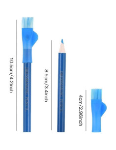 Set de 3 Bolígrafos de Marcado de Tela Pluzmecalm Multicolor 2