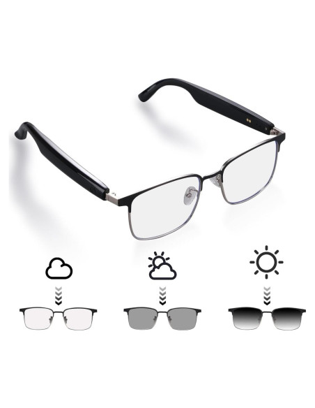 Gafas Inteligentes QJF-GS06 Polarizadas Bluetooth Unisex