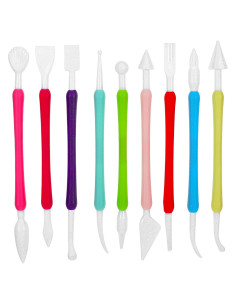 Juego de Herramientas de Escultura de Arcilla TIESOME 9 Piezas