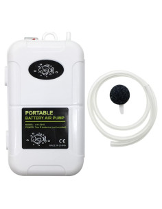 Bomba de Aire Portátil HUIXHAO A11-2015 22.7L Acuario