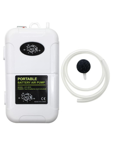 Bomba de Aire Portátil HUIXHAO A11-2015 22.7L Acuario