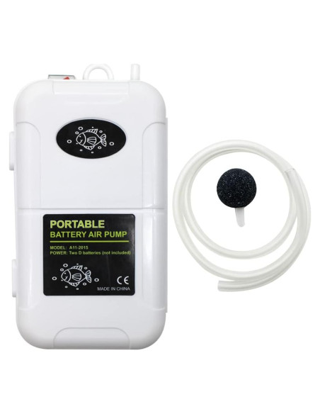 Bomba de Aire Portátil HUIXHAO A11-2015 22.7L Acuario