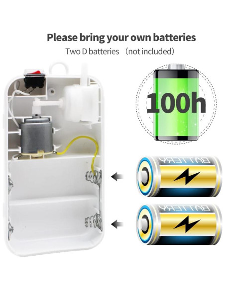 Bomba de Aire Portátil HUIXHAO A11-2015 22.7L Acuario