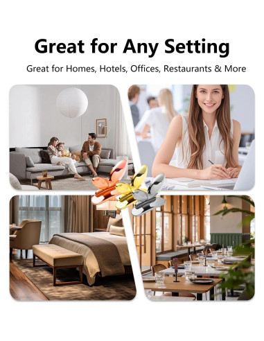 Elevador de Asiento de Inodoro YAFIYGI 6 Piezas Autoadhesivas