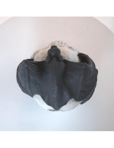 Tronco de Gas Calavera Demoníaca Senfeii para Fogata 20.57x20.07cm