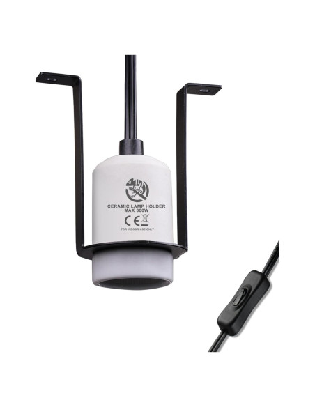 Soporte de Lámpara de Calor Cerámica REPTI HOME 300W